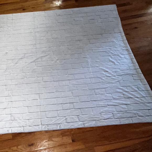 Kate backdrop white brick 5x7 - Picture 2 of 2